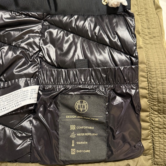 NWOT Massimo Dutti warm water repellent winter coat - Picture 7 of 7